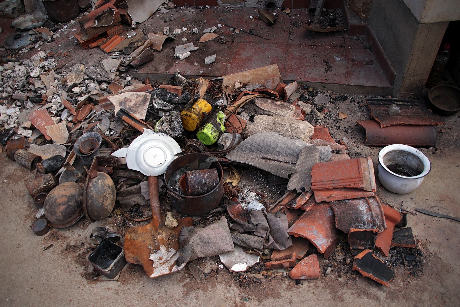 Así está Castrocalbón semanas después del incendio