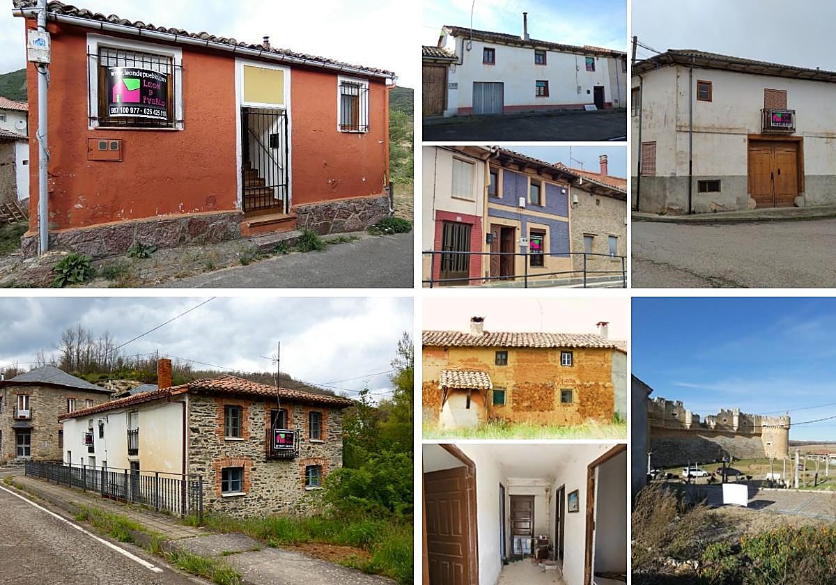 Imagen de archivo de casas en venta.