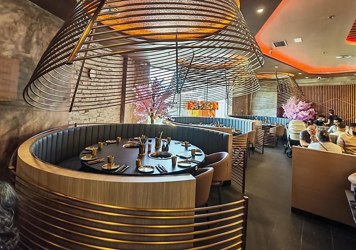 Imagen interior del último restaurante en abrir.