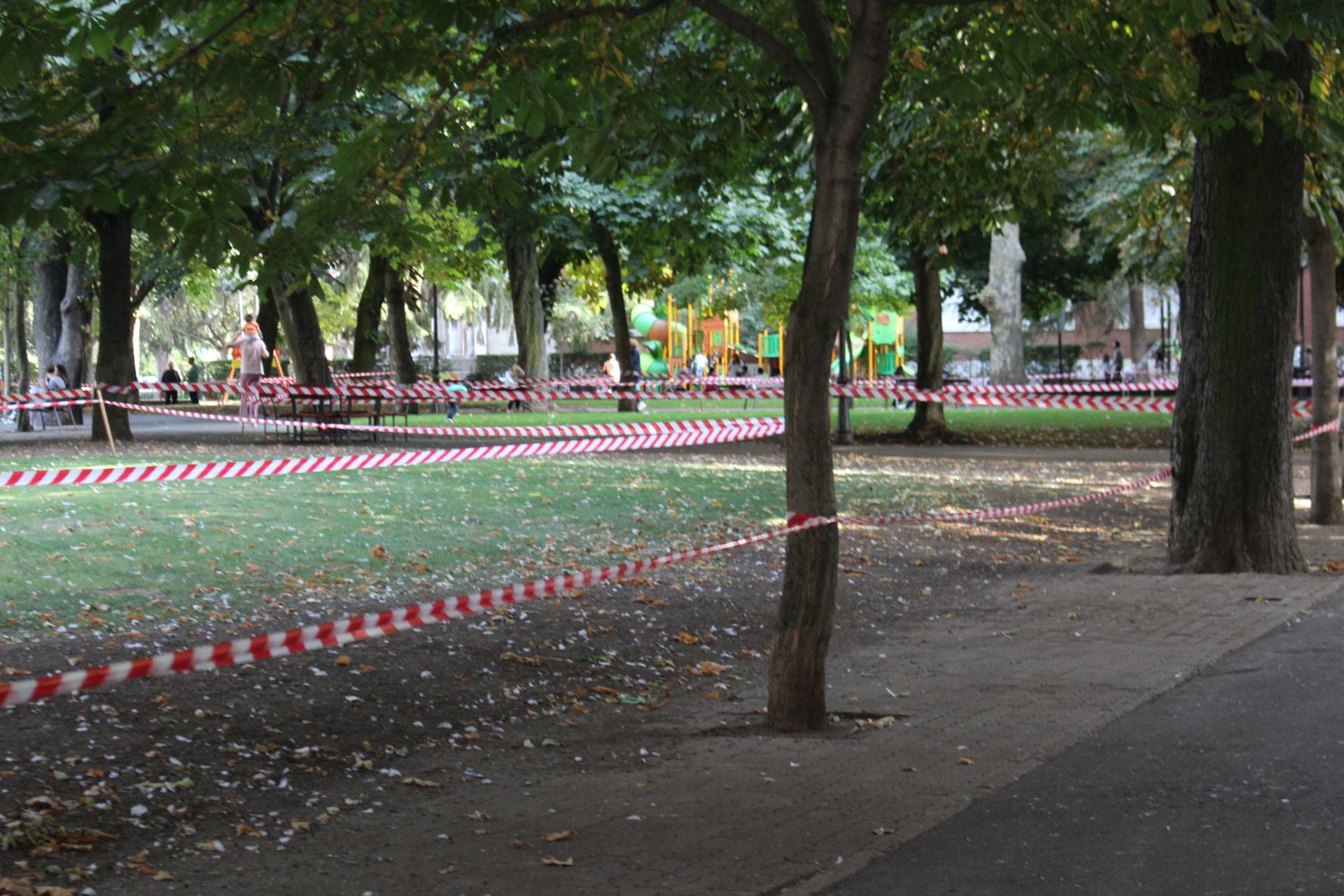 La suciedad en el parque infantil de San Francisco