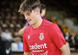 Imagen del entrenamiento del duelo ante el Valladolid