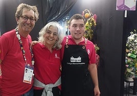 Un instante posterior a la competición.