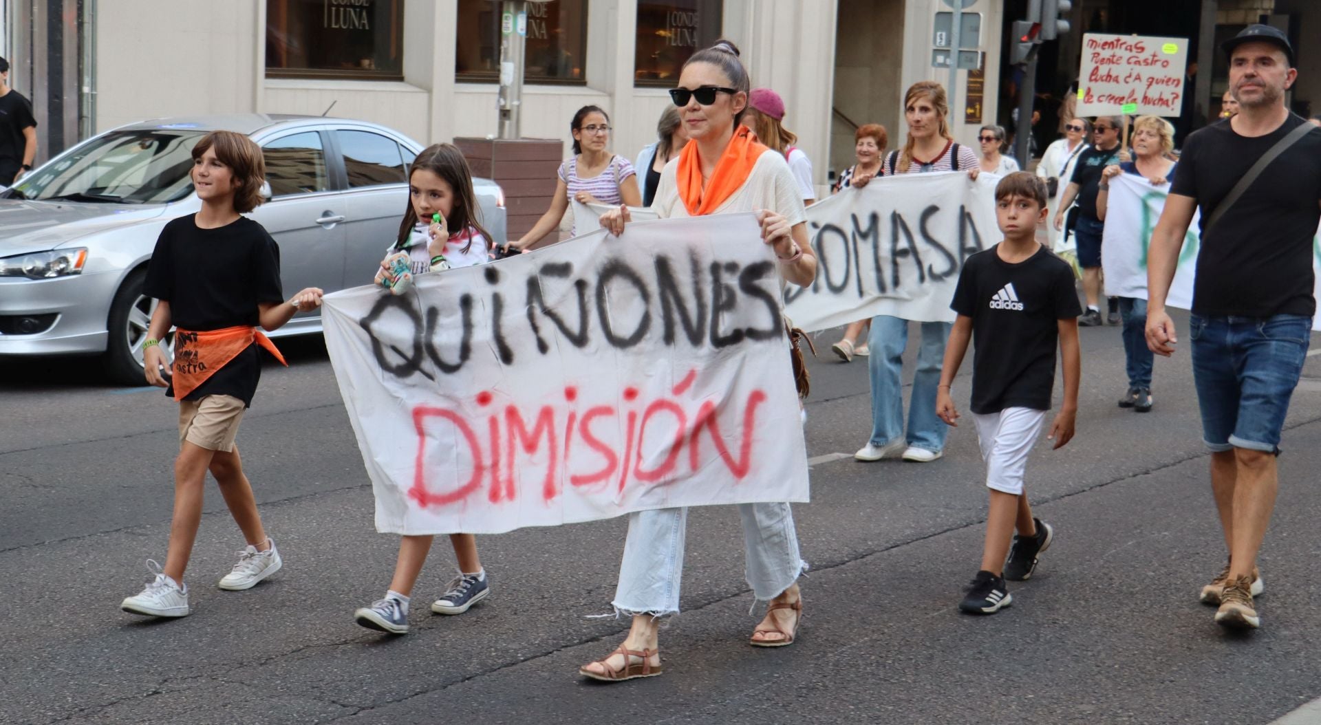 Protesta contra la macroplanta de biomasa proyectada en Puente Castro