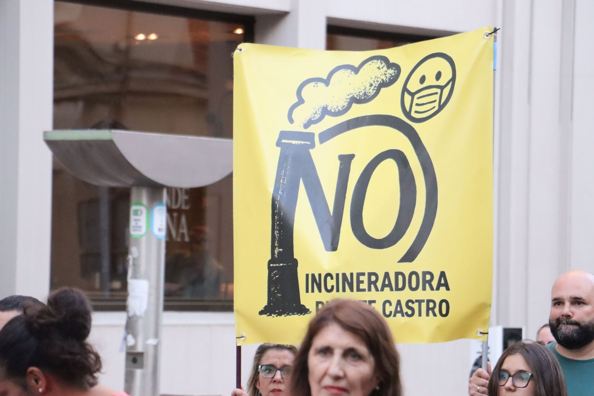 Protesta contra la macroplanta de biomasa proyectada en Puente Castro