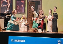 La historia de la humanidad representada en plastilina