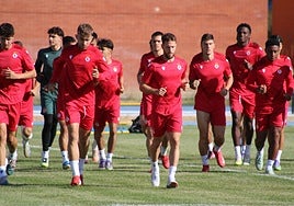 La Cultural se ejercitó esta semana en las instalaciones de la Universidad de León.