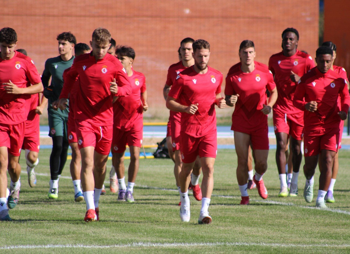 La Cultural se ejercitó esta semana en las instalaciones de la Universidad de León.