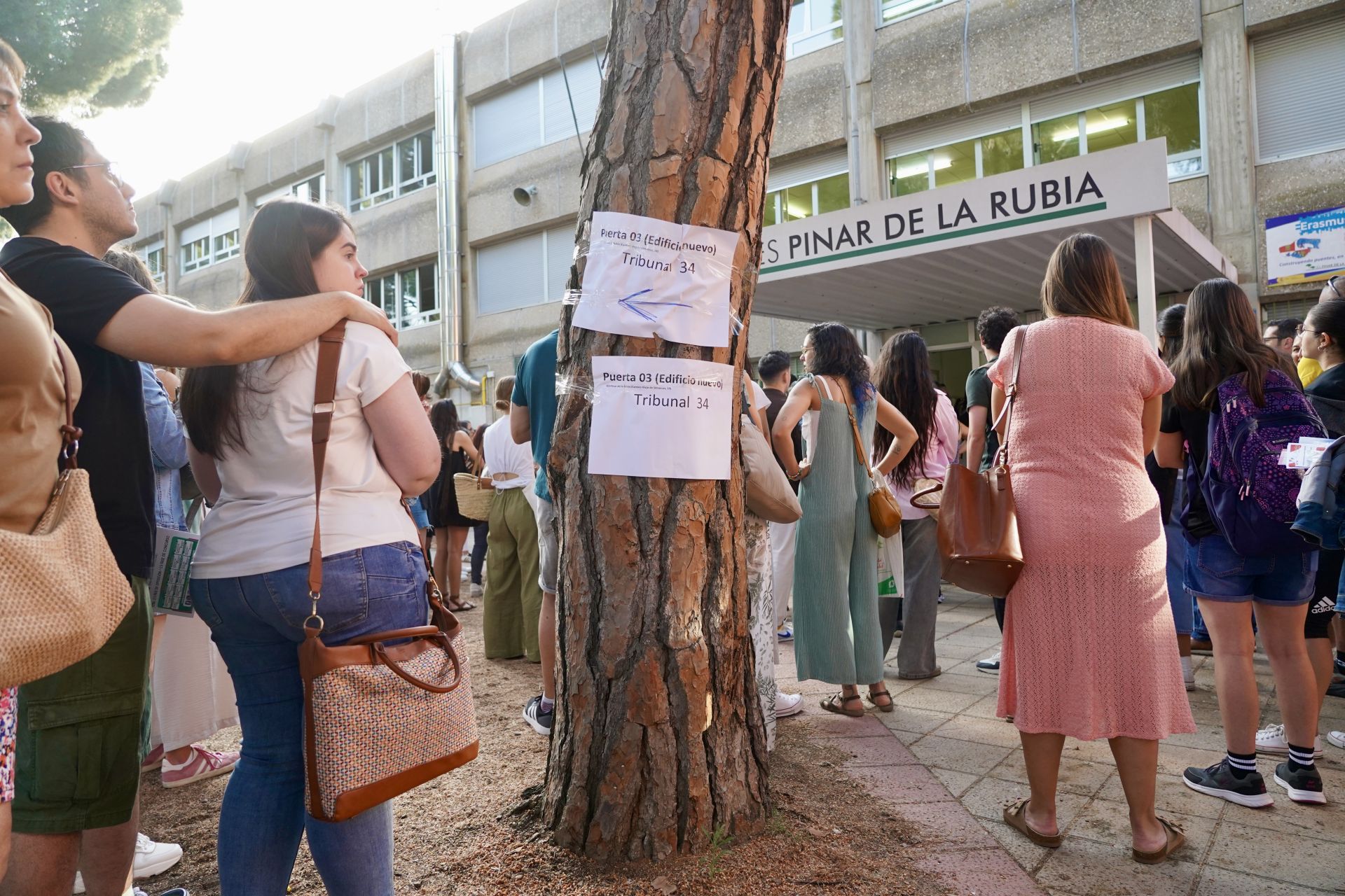 Celebración de las oposiciones de Educación de este verano.