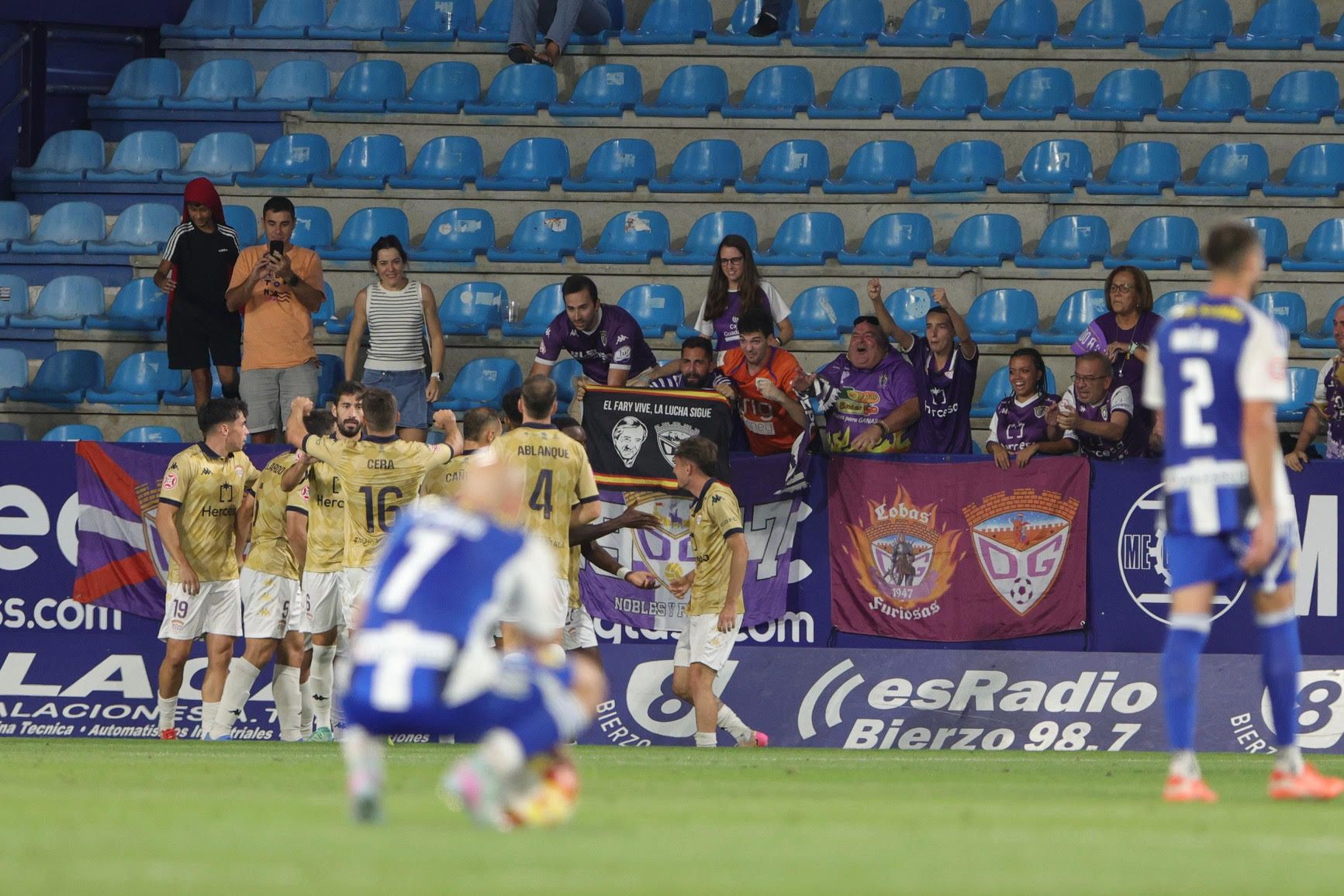 Las mejores imágenes del Ponferradina-Guadalajara