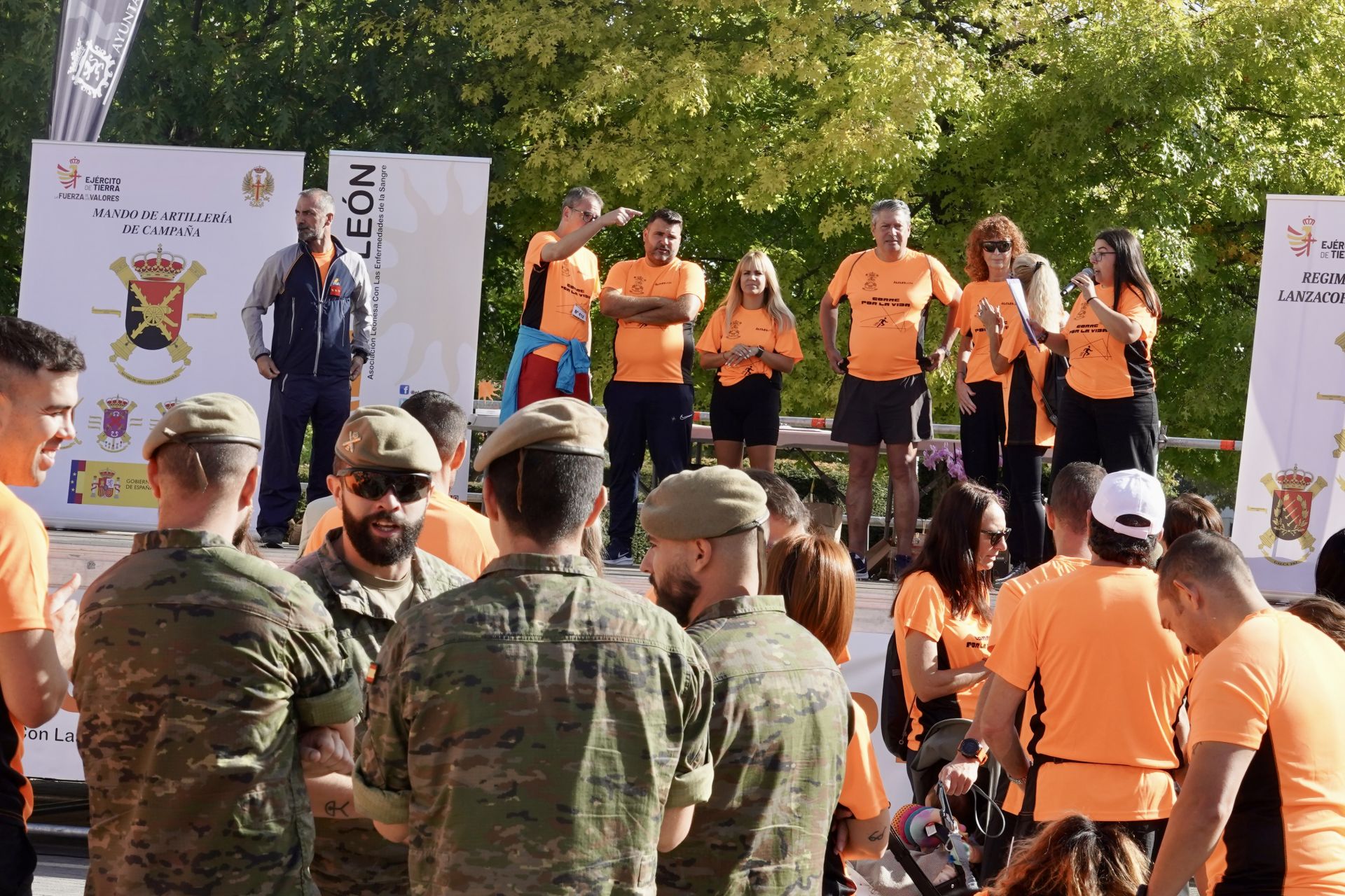 Las imágenes de la Carrera por la Vida en León