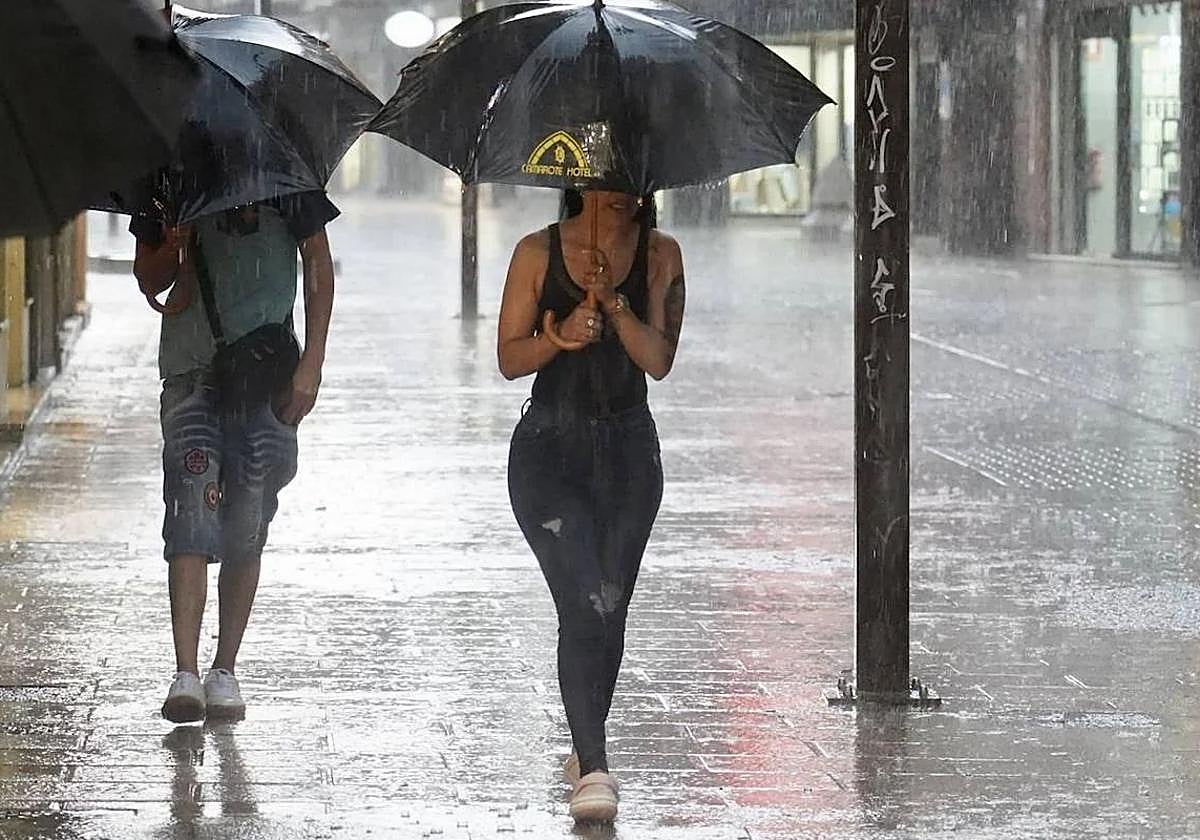 Caída de las temperaturas y amenaza de lluvia