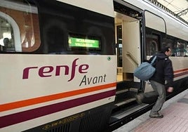 Abonos para viajar en tren.