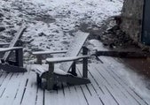 Aún en verano, a 21 de septiembre... y la nieve ya llegó a León