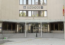 Juzgados de Plaza Castilla, en Madrid.