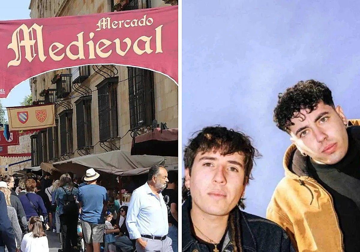 Mercado medieval y Sanguijuelas del Guadiana este jueves en León.