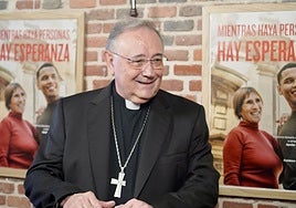 El obispo de León, Luis Ángel de las Heras.