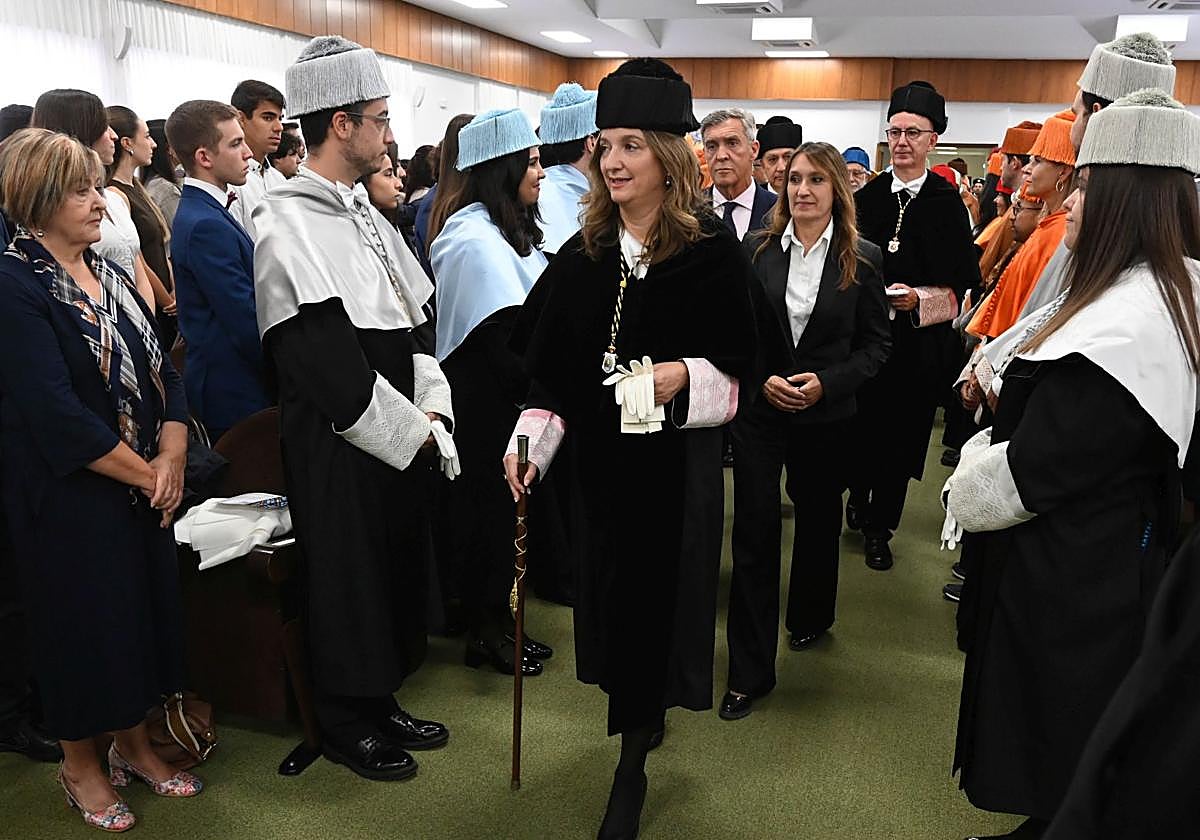 Apertura del curso universitario en León.