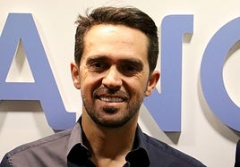 Alberto Contador, en la presentación de la jornada de este jueves en el FID.