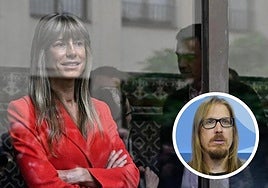 La leonesa Begoña Gómez en una imagen de archivo. En pequeño, Pablo Fernández (Podemos).