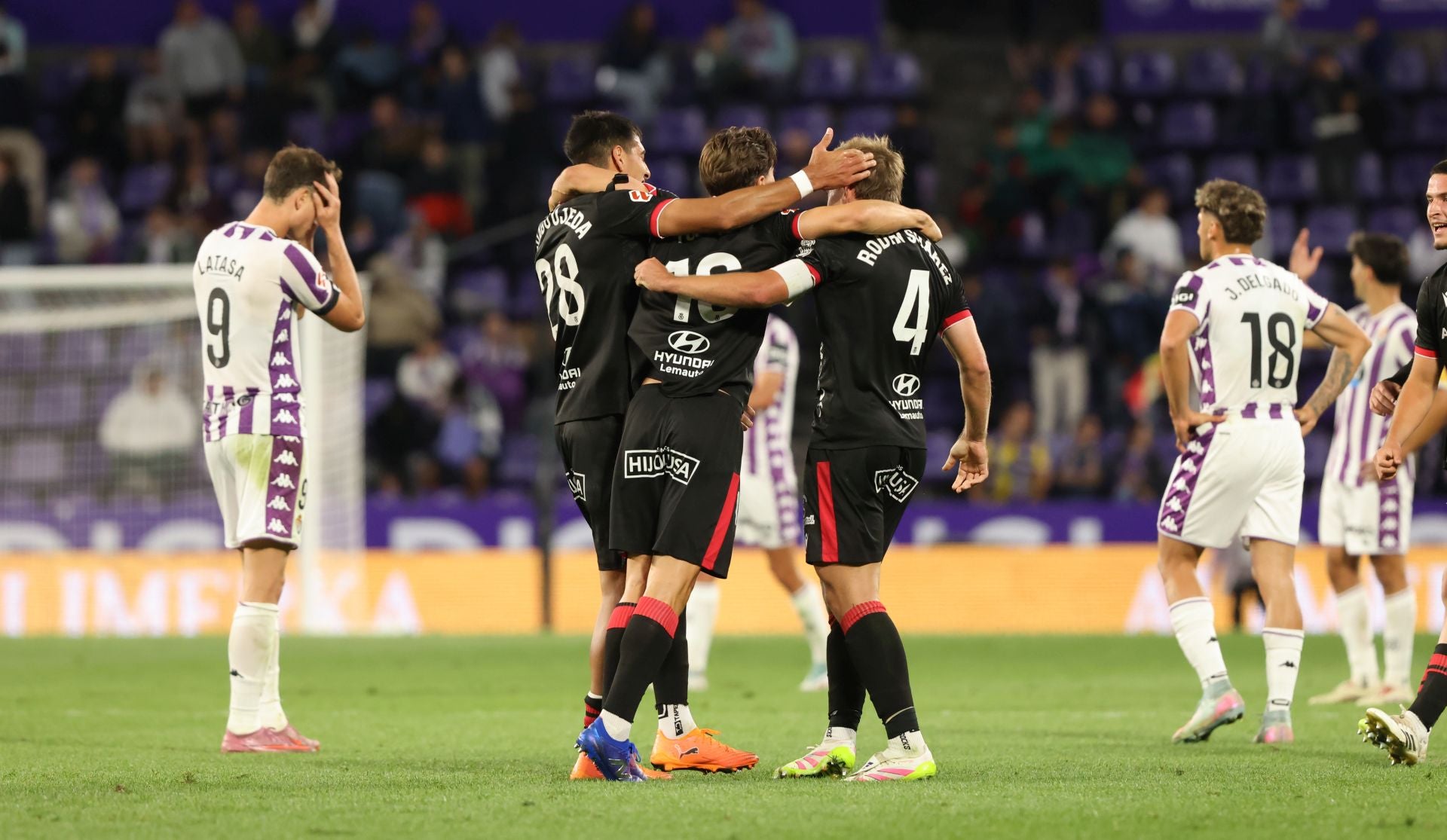 Las mejores imágenes del histórico triunfo de la Cultural en Valladolid