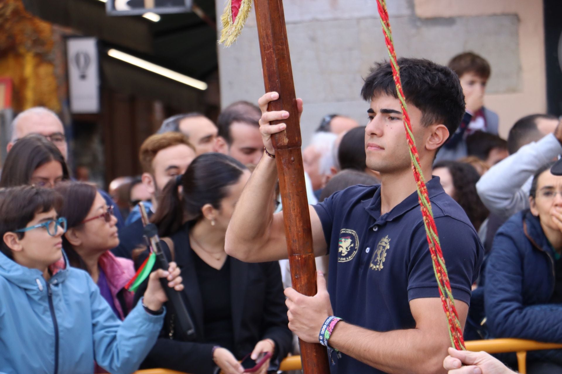 Las mejores imágenes del desfile de pendones por León