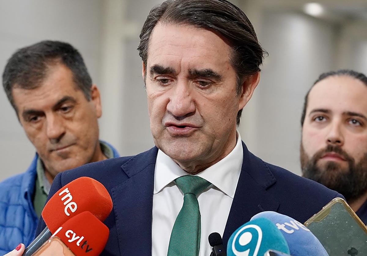 El consejero de Medio Ambiente, Vivienda y Ordenación del Territorio, Juan Carlos Suárez-Quiñones.