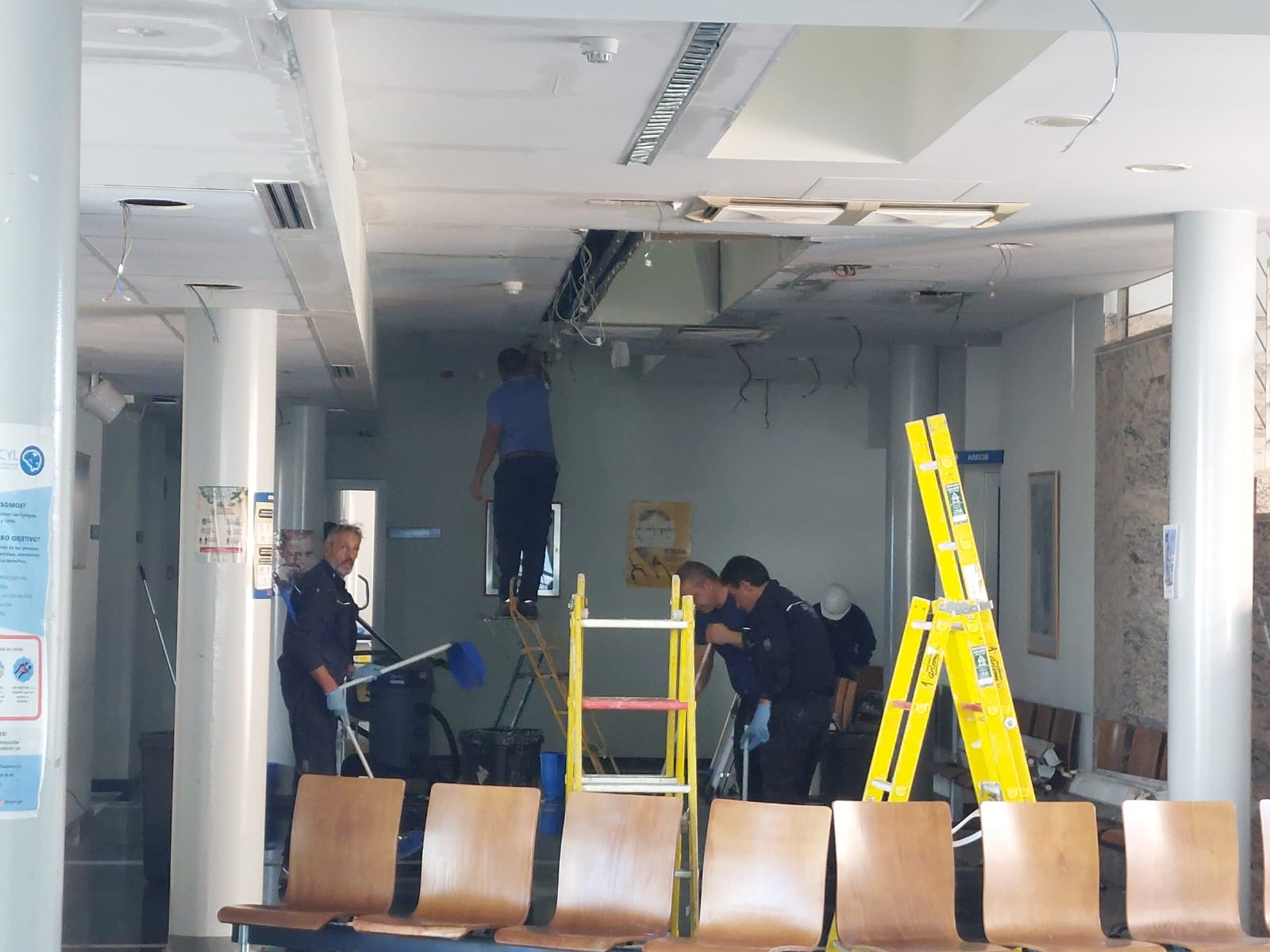 Cierra parcialmente el centro de salud de La Palomera