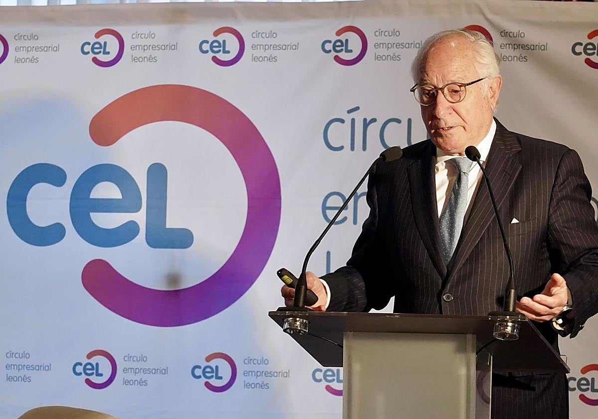 El presidente del Círculo de Empresarios, Juan María Nin, participa en un Encuentro Empresarial organizado por el Círculo Empresarial Leonés.