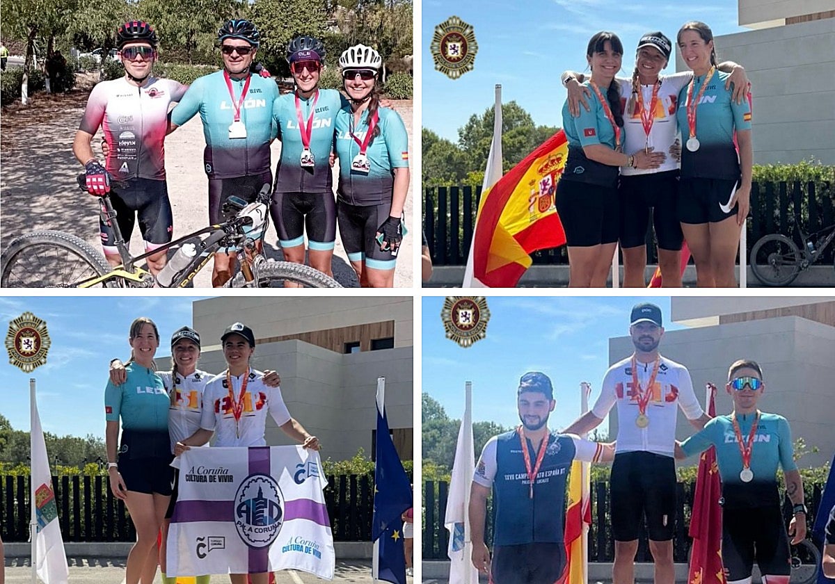 Imágenes de los ganadores de la Policía Local.