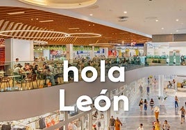 Promocional del centro comercial en redes sociales.