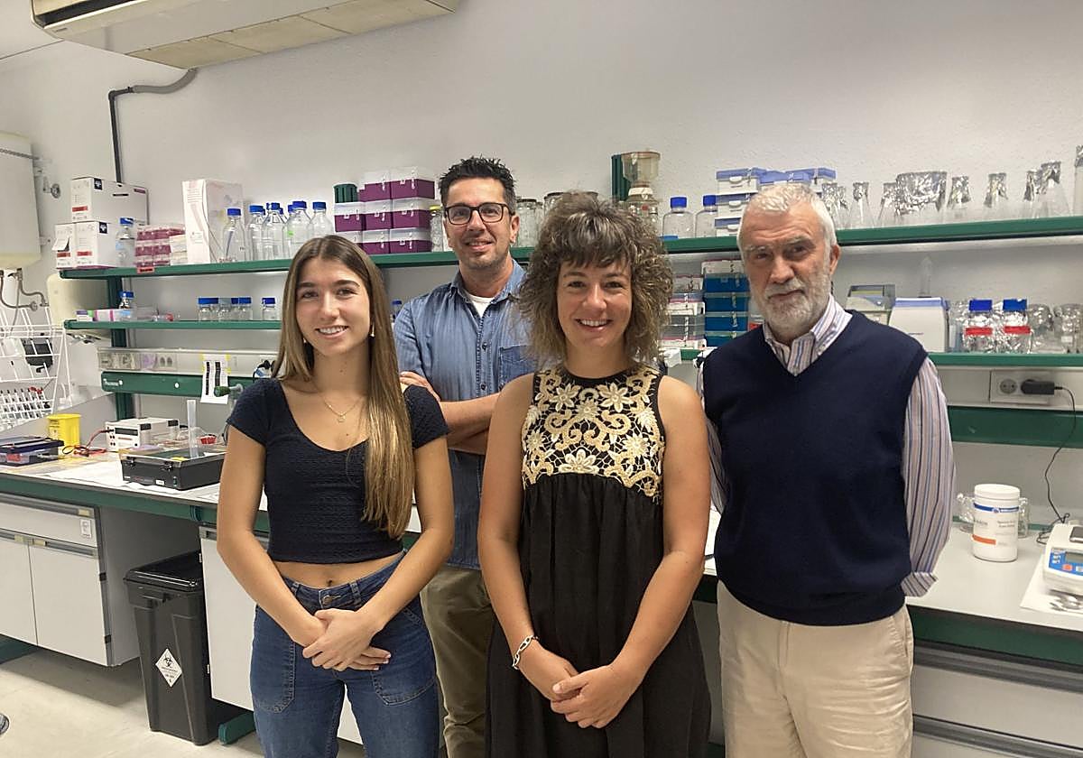 Investigadores del grupo de la ULE.