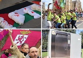 Imágenes del día en León.