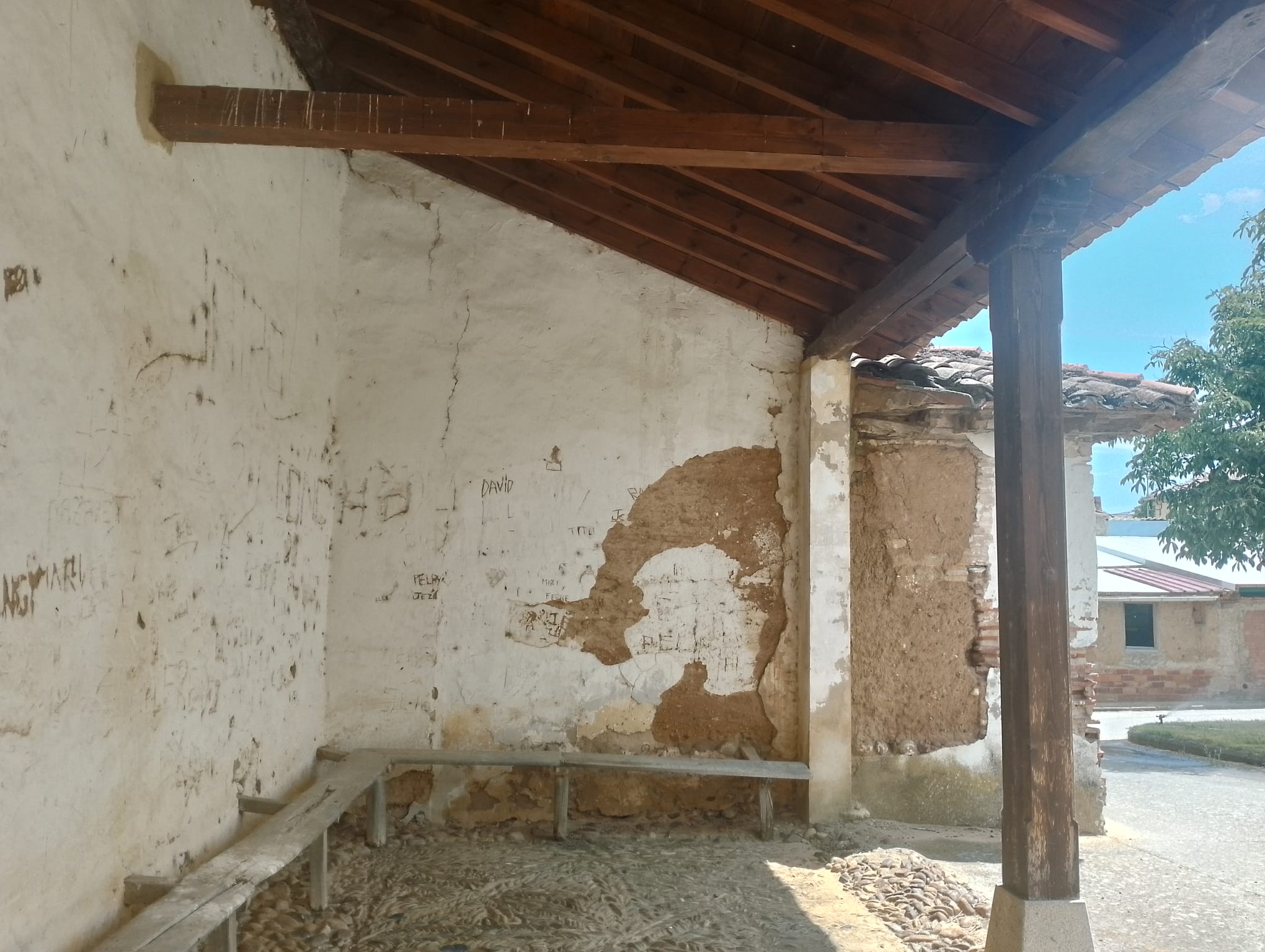 Las imágenes de la situación crítica de la Iglesia de Cubillas de los Oteros