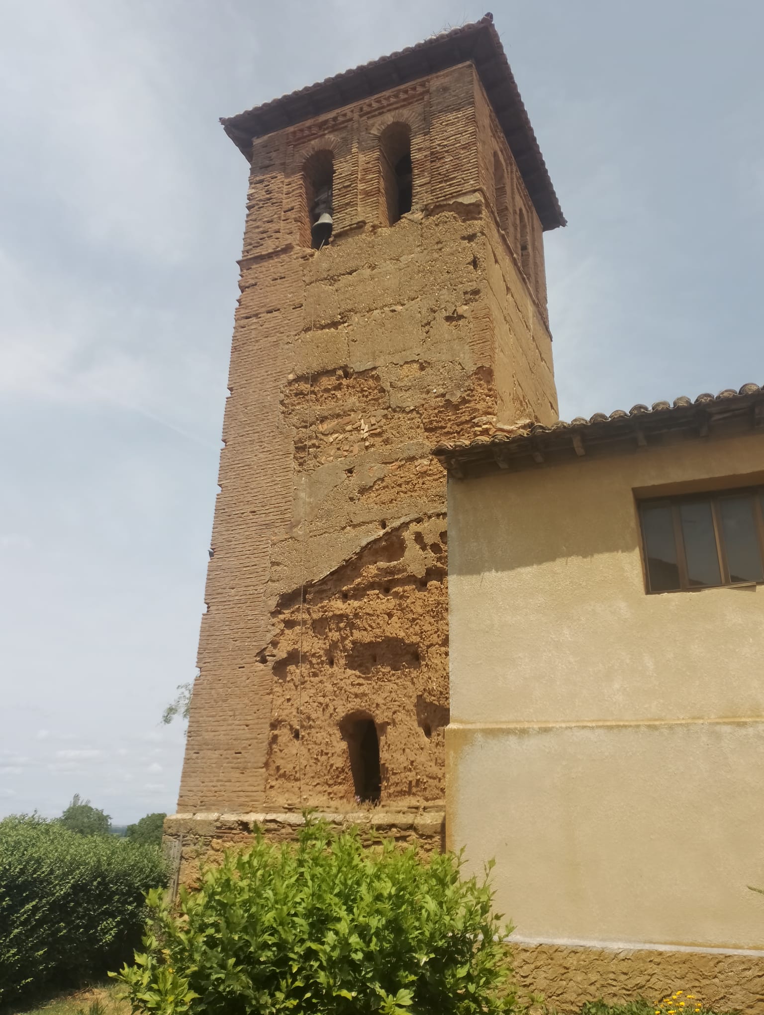 Las imágenes de la situación crítica de la Iglesia de Cubillas de los Oteros