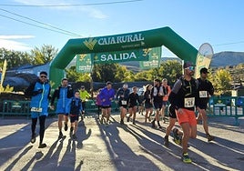 Un instante de la carrera.