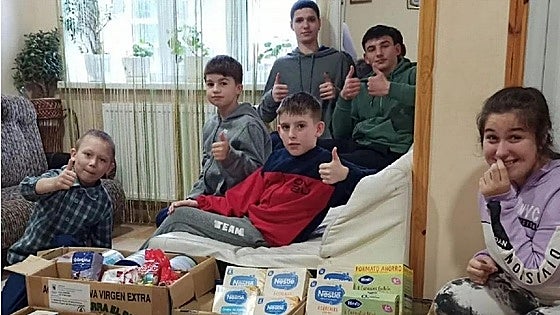 Cena benéfica en apoyo a los niños ucranianos