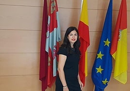 Leticia Martínez, portavoz socialista en el ayuntamiento de Onzonilla.