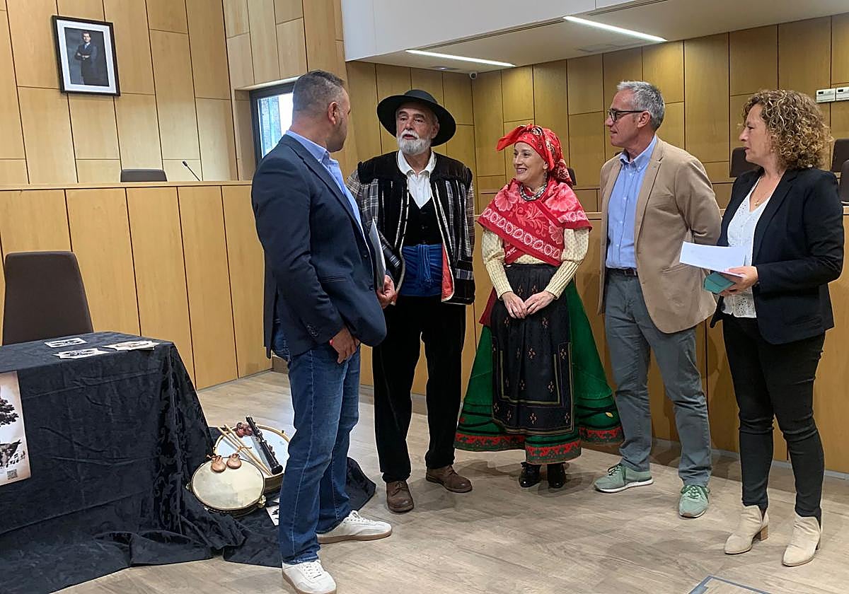 Inauguración de las jornadas en Villaquilambre.