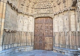 Pórtico de la Catedral de León.