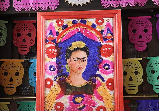 Frida Kahlo en el Altar de Muertos del MEL.