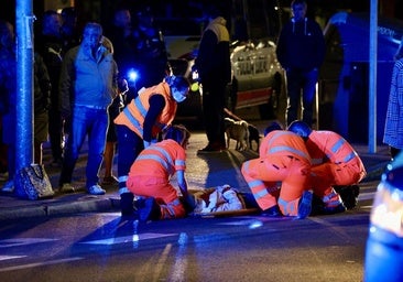 Un patinete y dos turismos atropellan a tres mujeres casi de forma simultánea en León