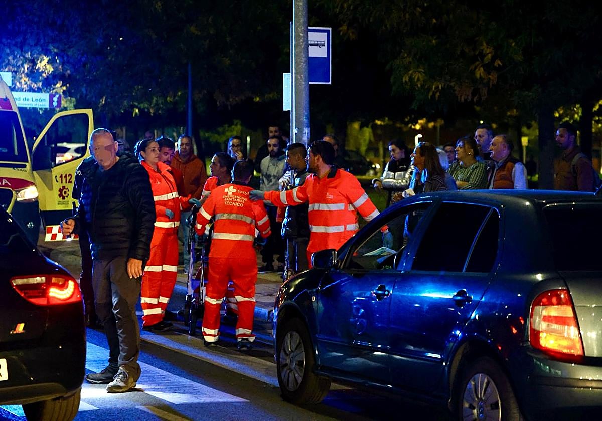 Atropello en Nocedo a un peatón en sábado.