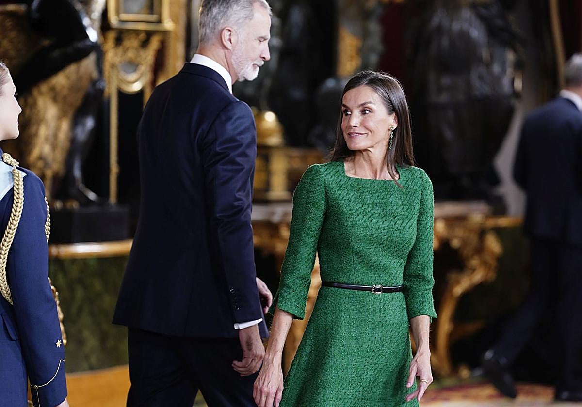 Las imágenes de la recepción con motivo del día de la Fiesta Nacional