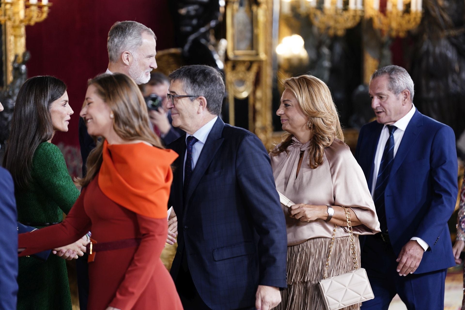 Las imágenes de la recepción con motivo del día de la Fiesta Nacional