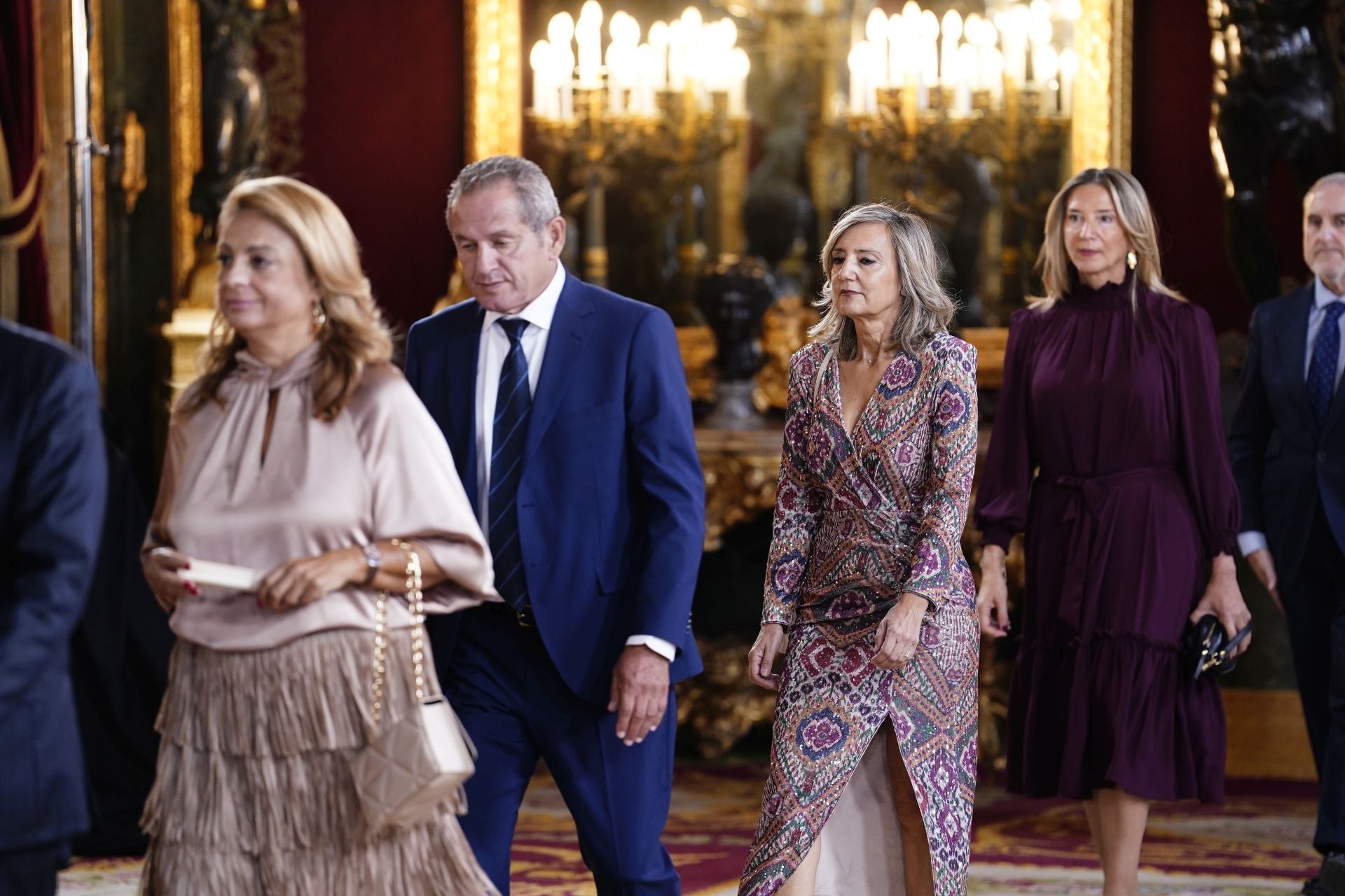 Las imágenes de la recepción con motivo del día de la Fiesta Nacional