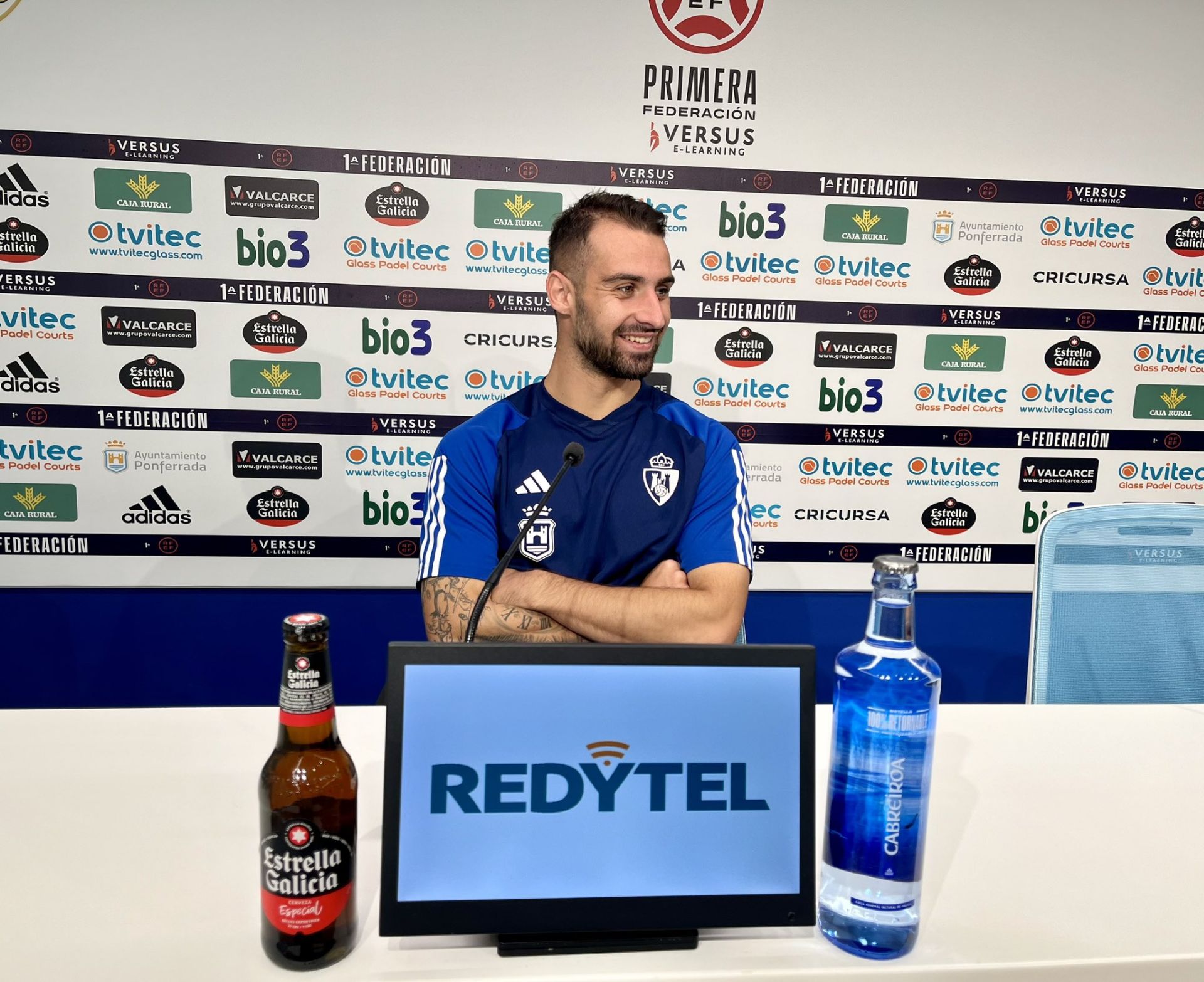 José Luis Cortés, en la rueda de prensa intersemanal.