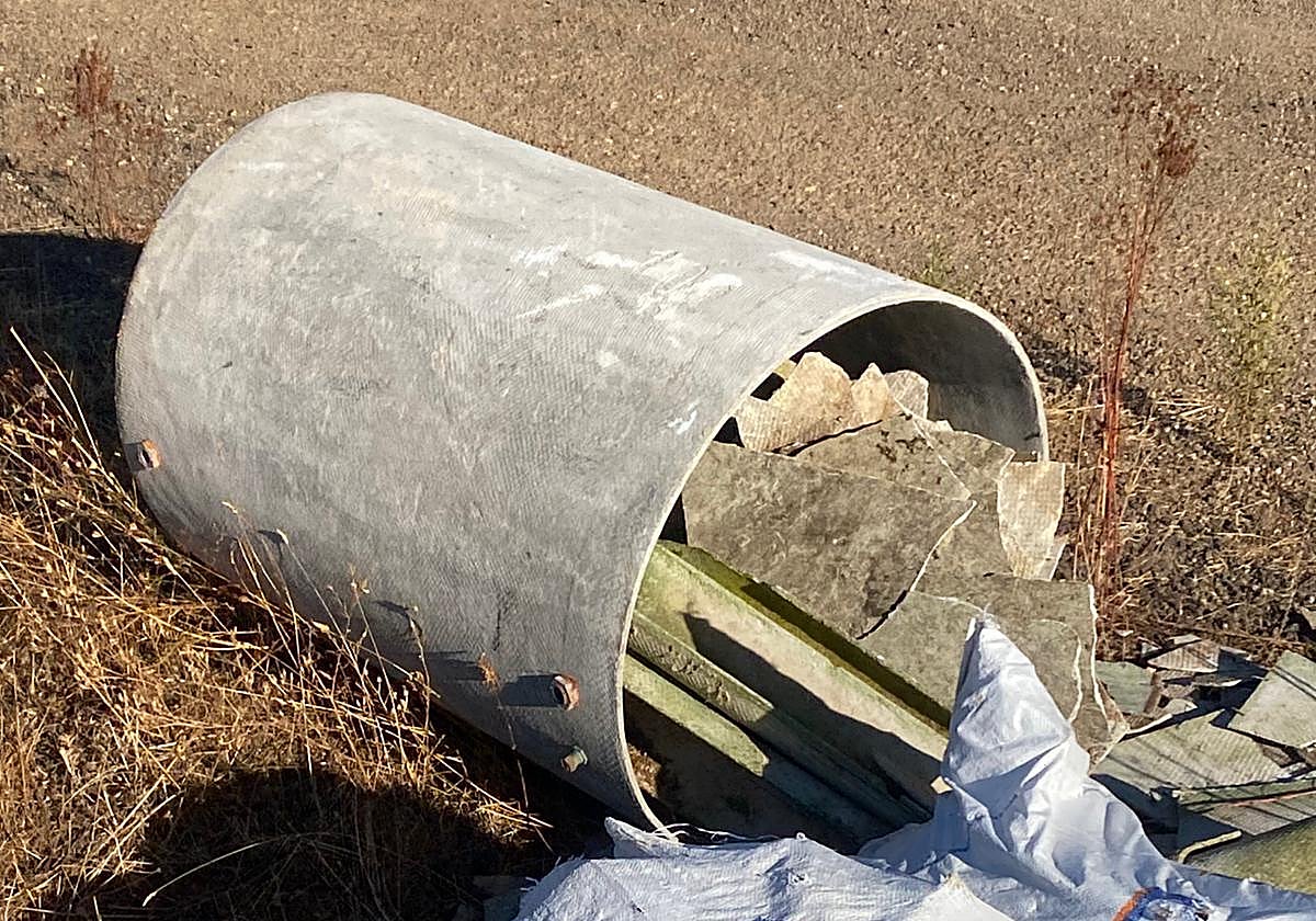 Vertidos ilegales en el municipio de Ardón