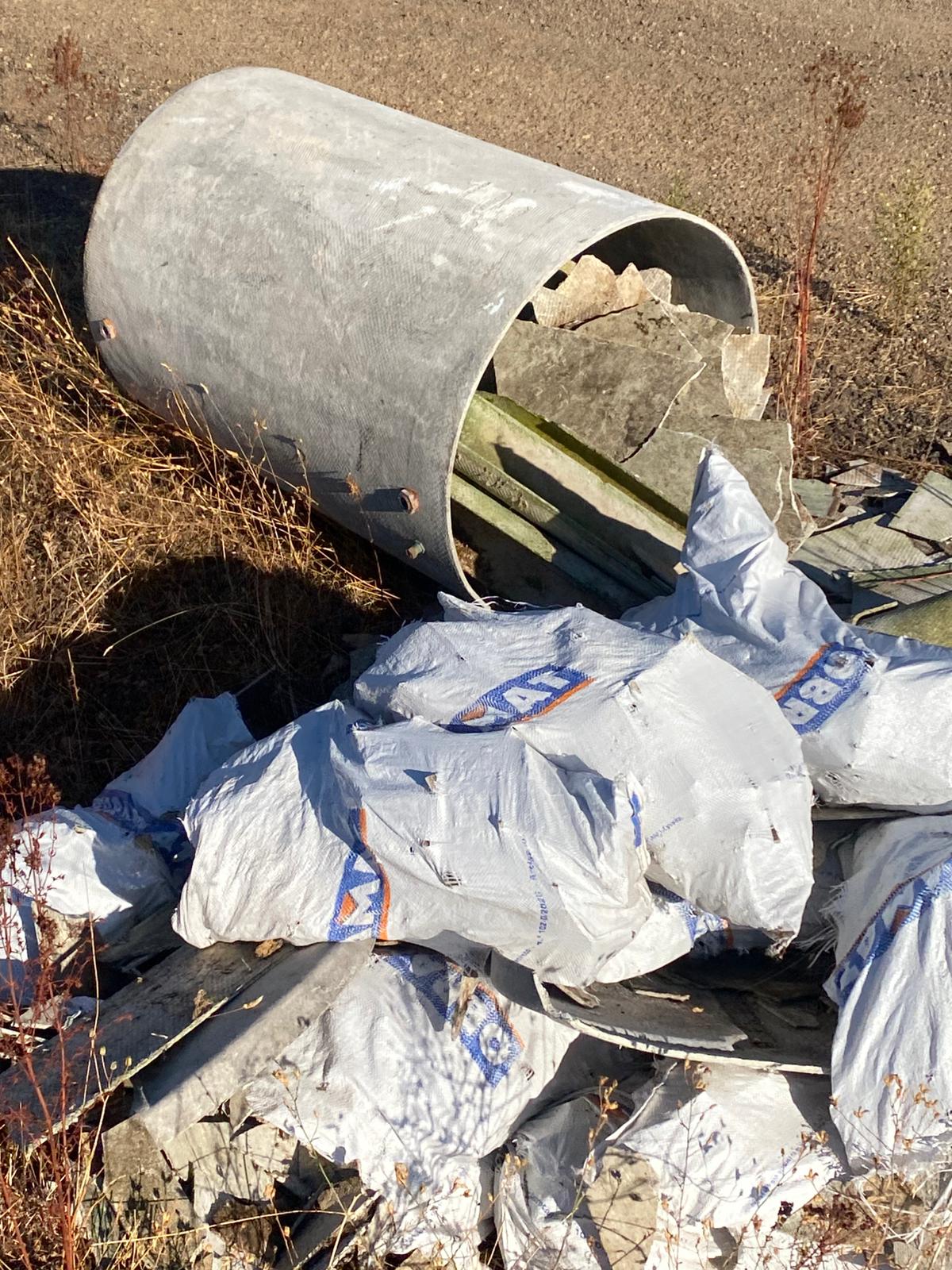 Vertidos ilegales en el municipio de Ardón