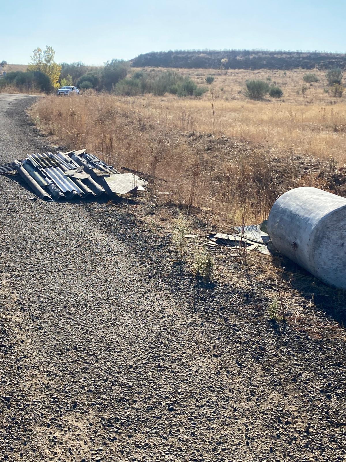 Vertidos ilegales en el municipio de Ardón