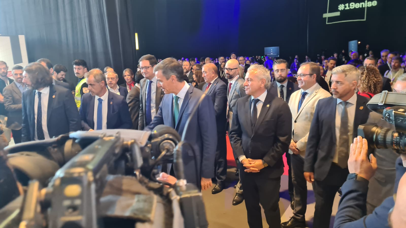 Las imágenes de la visita de Pedro Sánchez a León